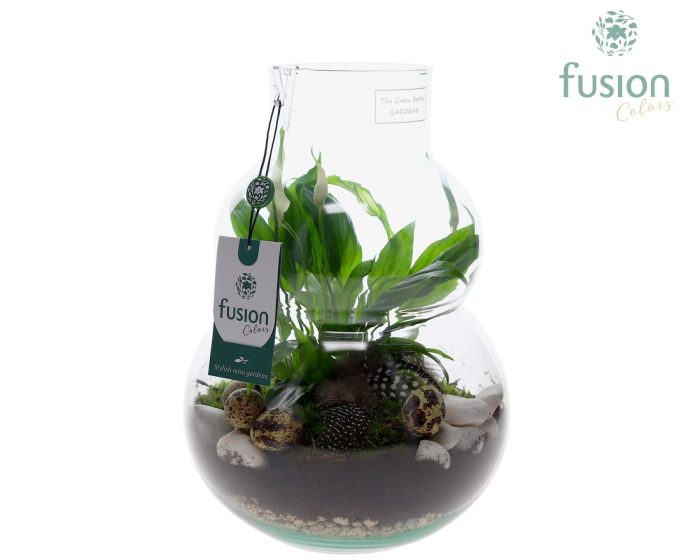 Green Bottle Olaf Medium met Pasen arrangement, D 21